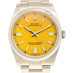 Oyster Perpetual 36 Automatic Chronometer Yellow Dial Watch 126000YLSO