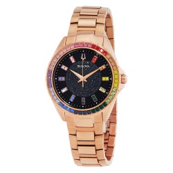 Phantom Quartz Crystal Black Dial Unisex Watch 97A180