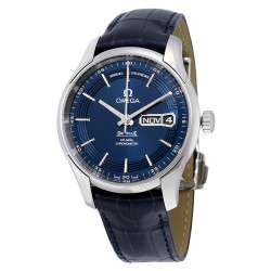 De Ville Annual Calendar Automatic Chronometer Blue Dial Men's Watch 43133412203001