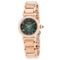 Eco-Drive L Mae Diamond Ladies Watch EM1123-62X