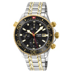 Hudson Yards Chronograph Automatic Black Dial Men's Watch 48812B