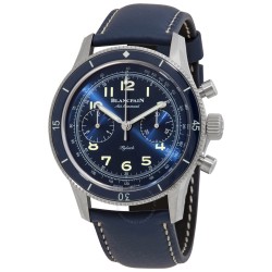 Air Command Chronograph Automatic Blue Dial Men's Watch AC02 12B40 63B
