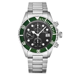 Diver Chronograph Automatic Black Dial Men's Watch 17571.6134