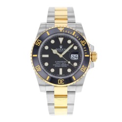 Pre-owned Rolex Submariner Automatic Chronometer Black Dial Men's Watch 116613LN