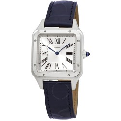 Santos-Dumont Quartz Silver Dial Men's Watch WSSA0022