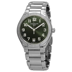 Olive Green Twenty 4 Automatic Diamond Ladies Watch 7300/1200A-011