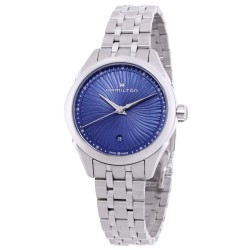 Jazzmaster Lady Quartz Blue Dial Ladies Watch H3223,1140