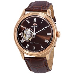 Open Heart Automatic Dark Brown Dial Men's Watch FAG00001T0