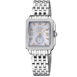 Bari Tortoise Mother of Pearl Dial Ladies Watch 9258B
