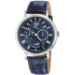 Maestro Quartz Moon Phase Blue Dial Men's Watch 43601