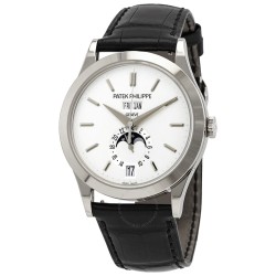 Pre-owned Patek Philippe Grand Complications Silvery Opaline Dial Men's Watch 5396G/011