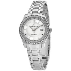 Manero Autodate Automatic Diamond Silver Dial Watch 00.10911.08.13.31