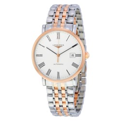 Elegant Automatic White Dial Men's Watch L4.910.5.11.7