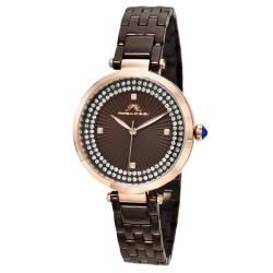 Natalie Quartz Brown Dial Ladies Watch 1252BNAS