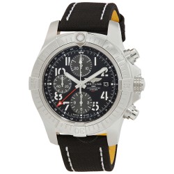 Avenger Chronograph GMT Automatic Chronometer Black Dial Men's Watch A24315101B1X1