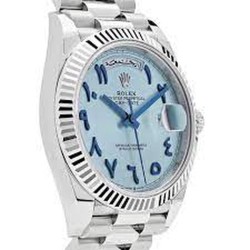 Day-Date Automatic Chronometer Blue Dial Men's Watch 228236ICEARB