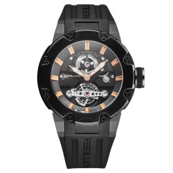 Predator Tourbillon Hand Wind Black Dial Men's Watch RB.PR.TOU.TB.BK