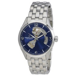 Jazzmaster Automatic Open Heart Blue Dial Men's Watch H32705141