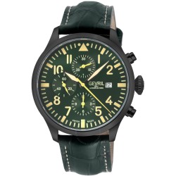 Vaughn Chronograph Automatic Green Dial Men's Watch 47104