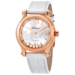 Happy Sport Automatic Diamond Ladies Watch 274893 5009 WH