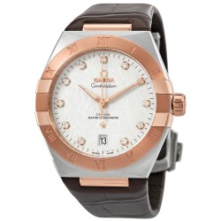 Constellation Automatic Diamond Silver Dial Men's Watch 13123392052001