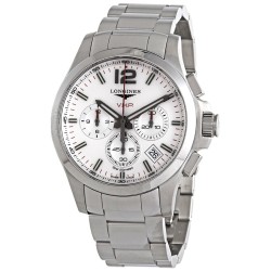 Conquest V.H.P. Perpetual Chronograph Quartz Silver Dial Men's Watch L37174766