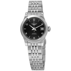 Record Automatic Black Dial Ladies Watch L23204566