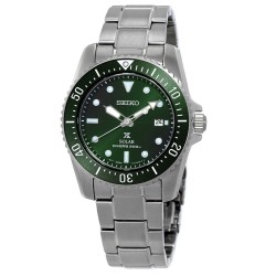 Prospex Solar Green Dial Men's Watch SNE583