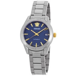 Greca Classic Automatic Blue Dial Ladies Watch VESCA0224