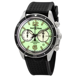 BR V2-94 Full Lum Chronograph Automatic Men's Watch BRV294-LUM-ST/SRB