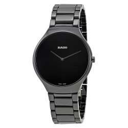 True Thinline Black Ceramic Men's Watch R27741182