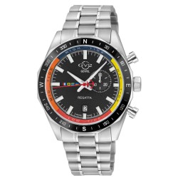 Regatta Quartz Black Dial Men's Watch 42700B