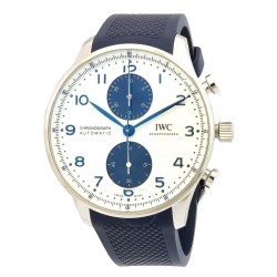 Portugieser Chronograph Automatic White Dial Men's Watch IW371620