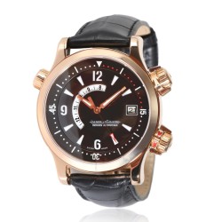Pre-owned Jaeger LeCoultre Master Compressor Automatic Black Dial Men's Watch 146.2.97