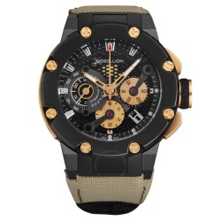 Predator Chronograph Automatic Black Dial Men's Watch RB.PR.CH.TB.DAK23