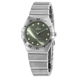 Constellation Quartz Diamond Green Dial Ladies Watch 131.10.28.60.60.001