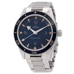 Pre-owned  Seamaster Automatic Chronometer Blue Dial Men's Watch