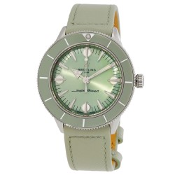 Superocean Heritage Automatic Green Dial Ladies Watch A10340361L1X1
