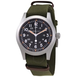 Khaki Field Hand Wind Black Dial Men's Watch H69529933