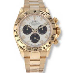 Pre-owned Rolex Cosmograph Daytona Chronograph Automatic Chronometer White Dial Men's Watch 116528 WAO