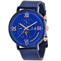 Somptueuse LTD Chronograph Automatic Blue Dial Men's Watch CV1158