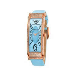 Le Vian Time Quartz Diamond Blue Dial Ladies Watch LV9425DA