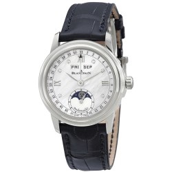Leman Automatic White Mother of Pearl Dial Ladies Watch 2360-1191A-55B