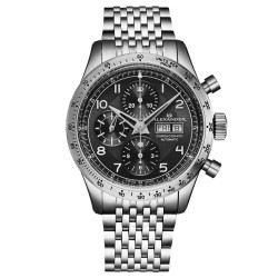 Alexander 2 Chronograph Automatic Black Dial Men's Watch A450-01