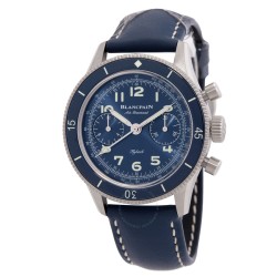 Air Command Chronograph Automatic Blue Dial Men's Watch AC03 12B40 63A