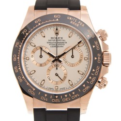 Cosmograph Daytona Chronograph Automatic Chronometer White Dial Men's Watch 116515LNIR