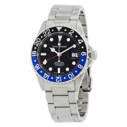 Diver Black Dial Batman Bezel Men's Watch 17572.2133