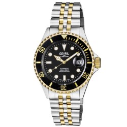 Wall Street Automatic Black Dial Men's Watch 4855B