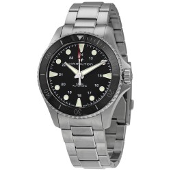 Scuba Automatic Black Dial Men's Watch H82515130