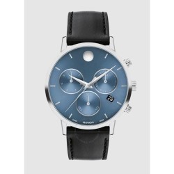 Museum Classic Chronograph Quartz Blue Dial Men's Watch 0607889